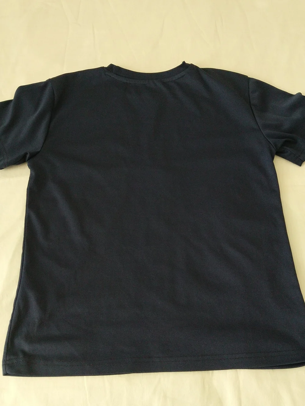 Hind Boys Navy And White Basketball Graphic Athletic Shirt Size L(14-16)